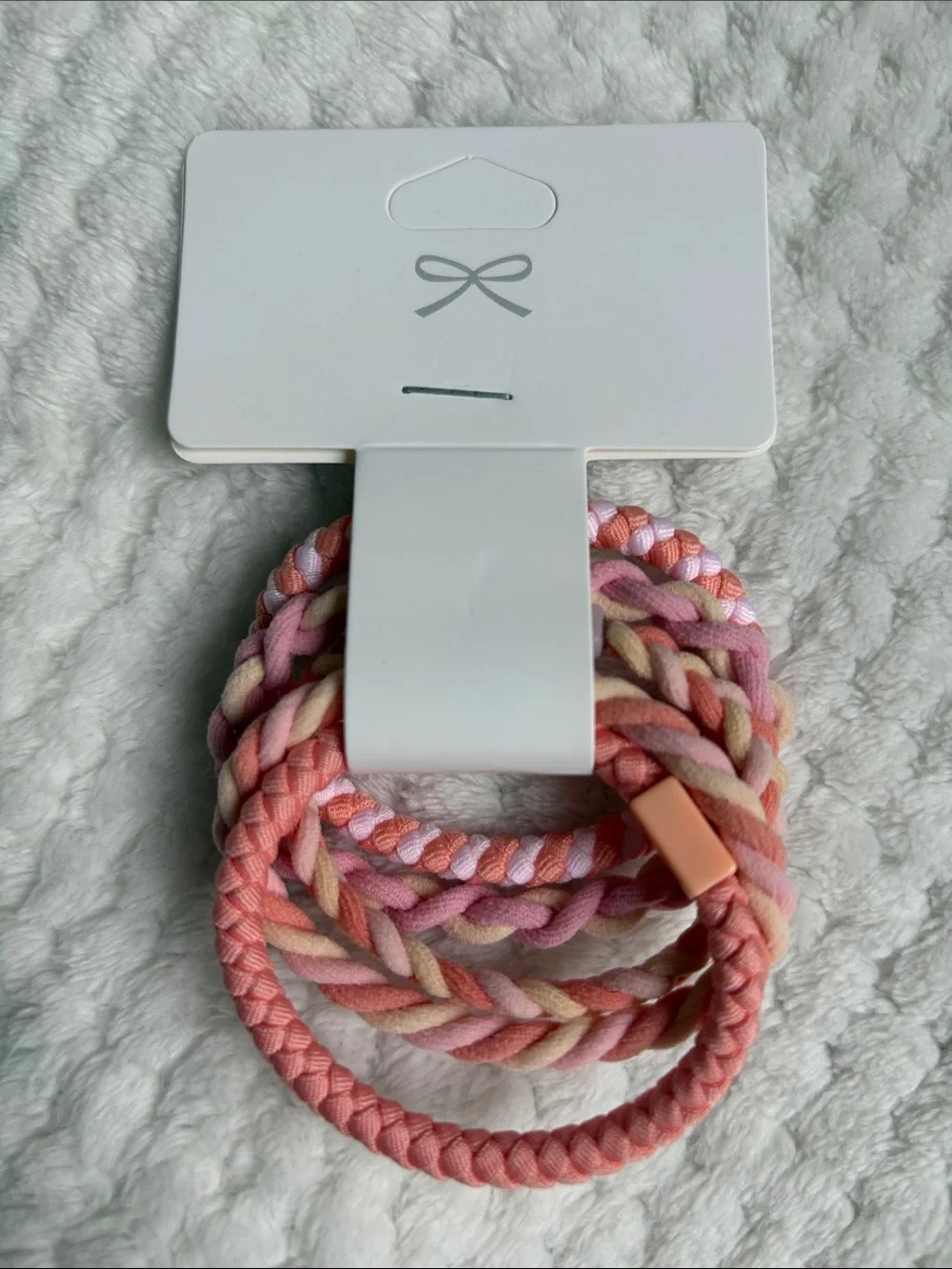 5 Pieces Twisted Braided Hair Ties, Soft Stretch Elastic Hair Bands